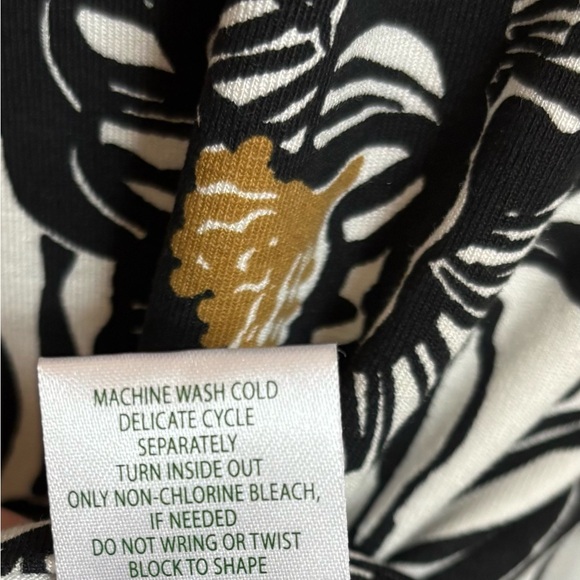 NWOT 🐆 Lilly Pulitzer Talley Onyx Peonies Floral Long Sleeve Dress Sz M - Picture 9 of 9